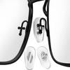 Auzky 5 Pairs Replacement Nose Pads for RayBan RB3526, RB4071, RB6335, RB6375, RB7186 More Plug-in/Push in Mount Type Eyeglasses, Sunglasses Models - Silver view 1