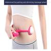 cn herb Double Ball Massage Wheel Asymmetric Wheel Abdominal Fat Pusher Stomach Massager view 4