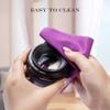PERFECTSIGHT Microfiber Cleaning Cloth | Eyeglass Lens Cleaner [6 Pack, 5.7x6.7 Inch] Glasses, Phone, Camera, Computer Screen Cleaning | Safe for All Coated Lenses (Purple) view 4