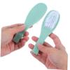 Beavorty 10pcs Hair Brush Comfortable Boy Girl Brush for Scalp Massage Gentle Detangling for Newborns Color Options Soft Bristles for Delicate Hair view 4