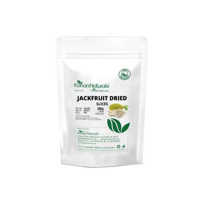 Kanan Naturale Jack Fruit Dried Slices 200gm | Healthy | High in Fiber | Low in Sugar