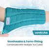 Comfcube Elbow Ice Pack Wrap for Tendonitis & Tennis Elbow, 2 Hours Long Lasting Cold Compression Flexible Ice Pack Sleeve, Pain Relief for Golfers Arm, Arthritis, Injuries view 4