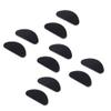 Set of 20 Pair Anti Slip Stick On Nose Pads Adhesive Silicone Nosepads for Eye Glasses Sunglasses (19 * 8 * 1.5mm, Black) view 4