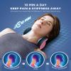Neck Stretcher with Magnetic Therapy Cover, 2 Modes[Gentle/Strong] Pain Relief Cervical Traction Device, No Smell Neck and Shoulder Relaxer, Chiropractic Pillow for TMJ Headache Spine Alignment view 2