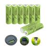 IWANGDO Batteries AAA 300mAh HR03 Ni-MH 8pcs Ni-MH Rechargeable Pre-Charged for Outdoor Garden Solar Lights, Pack of 8 view 1