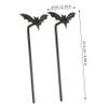 50 Sets Halloween Bat Party Straws Halloween Straws Party Supplies for Drinking view 2