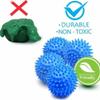 2 Compound Free Washing Assistants Reusable Washing Machine Washing Machine Dry Ball Fabric Softener Reduces Drying Time and Saves Energy Suitable for Washing Machine Clothes Drying view 3