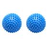 2 Pcs Reusable Washer Laundry Dryer Balls, Plastic Dryer Balls Laundry, Washing Helper Washer Laundry Balls Laundry Detergent Dispenser Reduce Drying Time for Soften Clothes Drying (Blue) view 1