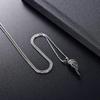 BIAIHQIE Cremation Jewelry to Hold Ashes Keespsake Funeral Urn Pendant for Women Men Singel Angel Wing Stainless Steel Keepsake view 4