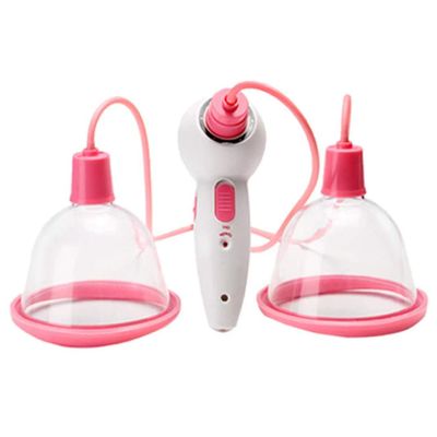 Electric Breast Massager, Bust Lift Enhancer Machine Enhancing Cup Powerful Breast Enlargement for Breast Health Care for Breast Massage for Women AB Cup