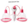 Electric Breast Massager, Bust Lift Enhancer Machine Enhancing Cup Powerful Breast Enlargement for Breast Health Care for Breast Massage for Women AB Cup view 2