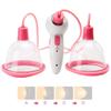 Electric Breast Massager, Bust Lift Enhancer Machine Enhancing Cup Powerful Breast Enlargement for Breast Health Care for Breast Massage for Women AB Cup view 3