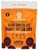 Lakanto Keto Dark Chocolate Peanut Butter Cups 55% Cacao Sweetened with Monk Fruit, No Sugar Added, Keto Diet Friendly, Vegan, 3.17 Ounce (Pack of 8) view 1