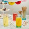 Comfy Package [Case of 4,800] Kraft Paper Straws, 100% Biodegradable & Ink-free, Straws for drinking and Crafts - Kraft view 3
