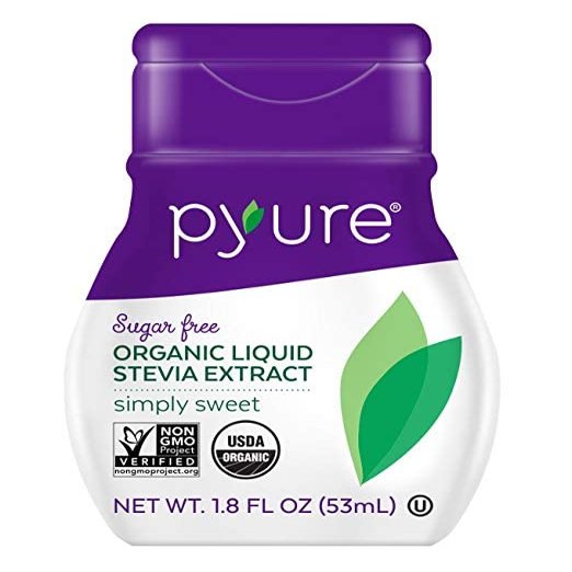 Pyure 301448 1.8 fl oz Organic Liquid Stevia Sweetener Pack of 6