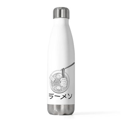 20oz Insulated Bottle Novelty Japan Udon Noodle Hot Broth Foods Nigiri Enthusiast Humorous Fishing 20oz