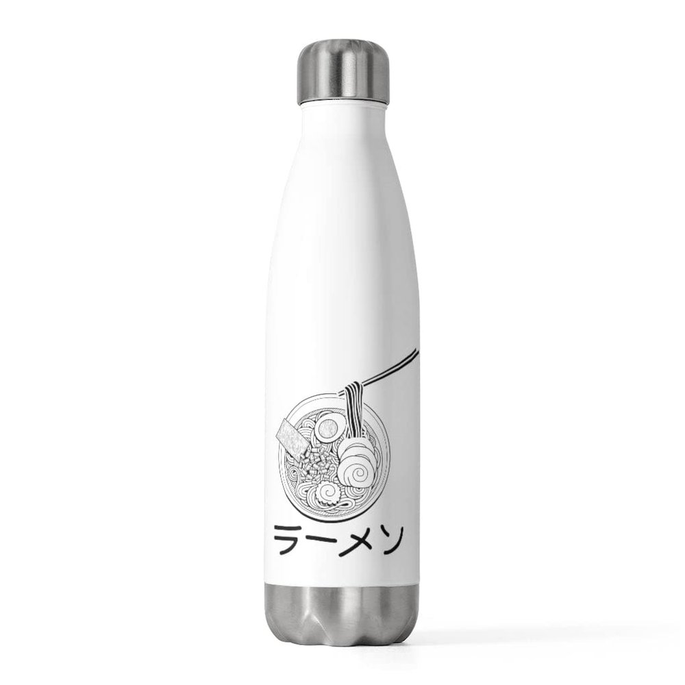 20oz Insulated Bottle Novelty Japan Udon Noodle Hot Broth Foods Nigiri Enthusiast Humorous Fishing 20oz