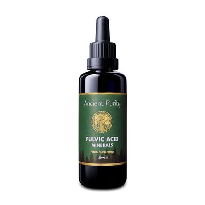 FULVIC Acid Minerals 50ml (1.759 fl oz) (4 Months Supply) MLG-50 Trace Minerals/Amino Acids/Detox