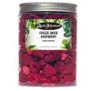 Freeze Dried Raspberries | Dried Bulk Raspberries | 200 + Pieces | 100% Natural | Gluten Free | Garnishing Cocktails, Cake Decoration, Baking, Fruit, Sorbet, Tea Cooking | 3.17 oz | 90 Grams | PET Jar view 1