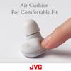 JVC Ultimate Sleeping Earplugs, 35dB Noise Reduction, Water Resistance, Carrying case, Additional Ear-Pieces - EPS433 (White) view 4