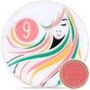 9 Year Sobriety Coin | A Sober Woman Triplate AA Chip | Glow in The Dark Anniversary Token Recovery Gift for Women view 1