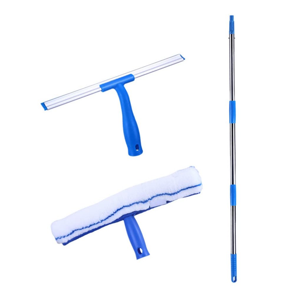 Shower Glass Window Cleaner Window Squeegee Tool Stainless Material Easy to Operate