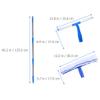 Shower Glass Window Cleaner Window Squeegee Tool Stainless Material Easy to Operate view 2