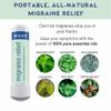 MOXE Migraine Relief Nasal Inhalers, Essential Oils for Headaches & Tension Relief, Portable Aromatherapy, Easy-to-Use, Pure & Undiluted, Peppermint, Spearmint, Eucalyptus, Tea Tree, USA Made, 3 Pack view 3