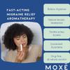 MOXE Migraine Relief Nasal Inhalers, Essential Oils for Headaches & Tension Relief, Portable Aromatherapy, Easy-to-Use, Pure & Undiluted, Peppermint, Spearmint, Eucalyptus, Tea Tree, USA Made, 3 Pack view 4