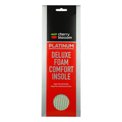 Cherry Blossom Deluxe Foam Comfort Insole | Ladies UK Size 3 | Cushioned Latex Insoles Provide Lasting Comfort