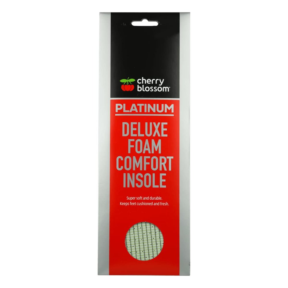Cherry Blossom Deluxe Foam Comfort Insole | Ladies UK Size 3 | Cushioned Latex Insoles Provide Lasting Comfort
