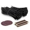 4" All Black Matches (100 Count, with Striking Stickers Included) | Decorative Unique & Fun for Your Home, Gifts, Accessories & Events | Premium Long Wood Safety Matches by Thankful Greetings view 1
