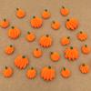 18 Icing Pumpkins by Simply Sucr | Royal Icing Pumpkin Decorations | Fall & Halloween Cupcake Toppers | Edible Autumn & Thanksgiving Decorations (18 Pumpkins) view 2