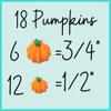 18 Icing Pumpkins by Simply Sucr | Royal Icing Pumpkin Decorations | Fall & Halloween Cupcake Toppers | Edible Autumn & Thanksgiving Decorations (18 Pumpkins) view 3