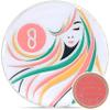 8 Year Sobriety Coin | A Sober Woman Triplate AA Chip | Glow in The Dark Anniversary Token Recovery Gift for Women view 1