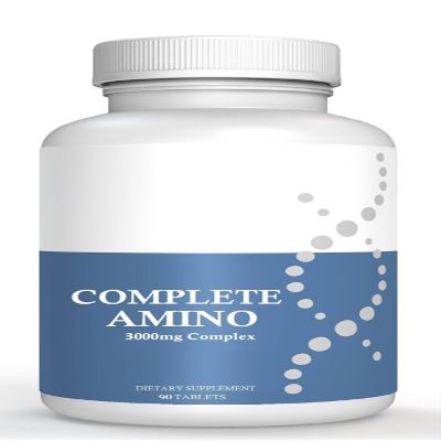 StarPass Labs Complete Amino Formula, Build Stronger Muscles and Increase Energy | Amino Supplements 90 Count