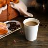 RACETOP Hot Paper Coffee Cups 12 oz [300 Pack], Disposable Coffee Cups 12 oz, Upgraded Weight Of Paper, White view 2