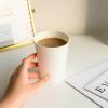 RACETOP Hot Paper Coffee Cups 12 oz [300 Pack], Disposable Coffee Cups 12 oz, Upgraded Weight Of Paper, White view 4
