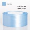 ATRBB 25 Yards 1-1/2 inch Wide Satin Ribbon Perfect for Wedding,Handmade Bows and Gift Wrapping (Blue Mist) view 2