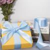 ATRBB 25 Yards 1-1/2 inch Wide Satin Ribbon Perfect for Wedding,Handmade Bows and Gift Wrapping (Blue Mist) view 4