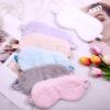 SATINIOR 18 Pieces Plush Eye Mask Soft Sleeping Blindfold Fluffy Eye Cover for Girls and Adult Party Favors view 4