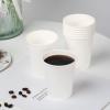 YEEHAW 8 oz 300 Pack Disposable Paper Coffee Cups, White Hot Cups for Hot Beverage Drinkings, Ideal for Cafes, Bistros, Businesses and Family view 3