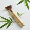 Lyanxinlei Portable Extendable Back Scratcher,Bamboo Back Scratcher for Men Women Self-Therapeutic Telescoping Head Easy to Reach Itch Point The Body Scratcher (Brown) view 3