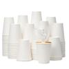 YEEHAW 12 oz 300 Pack Disposable Paper Coffee Cups, Bulk White Hot to Go Cups for Hot Coffee, Hot Liquid, Chocolate, Juice, Hot Beverage Drinkings, Ideal for Cafes, Bistros, Office and Family view 1
