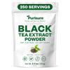 Instant Black Tea Extract Powder, Unsweetened Iced Tea Extract Powder from Real Black Tea Leaves for Hot or Cold Drinks, Instant Black Tea Mix for Beverages, Smooth Mixing, Zero Additives, Non-GMO, 125g , 250 Servings view 1