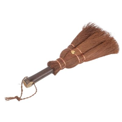 LIFKOME Straw Woven Broom Hand-Made Small Broom Household Cleaning Brush Reusable Duster Dust Cleaning Sweeper