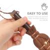 LIFKOME Straw Woven Broom Hand-Made Small Broom Household Cleaning Brush Reusable Duster Dust Cleaning Sweeper view 4