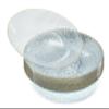 " OCCASIONS " 60 Plates Pack, Disposable Wedding Party Plastic Bowls (16 oz Soup/Dessert Bowl, Coastal Clear & Gold) view 2