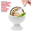 (125-Count) Plastic Spoons, Disposable Silverware for Dinner, Heavy Duty Utensils, Heavyweight Party Flatware, Bulk Cutlery in White - Stock Your Home view 4