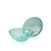 " OCCASIONS " 60 Plates Pack, Disposable Wedding Party Plastic Bowls (16 oz Soup/Dessert Bowl, Coastal Clear Blue) view 1